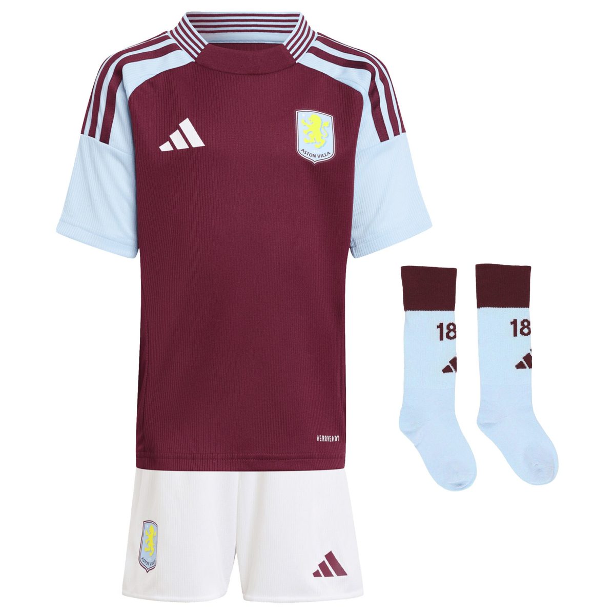 aston villa adidas home mini kit 2024-25 with bogarde 26 printing Collection | Official Aston Villa Jerseys for Fans