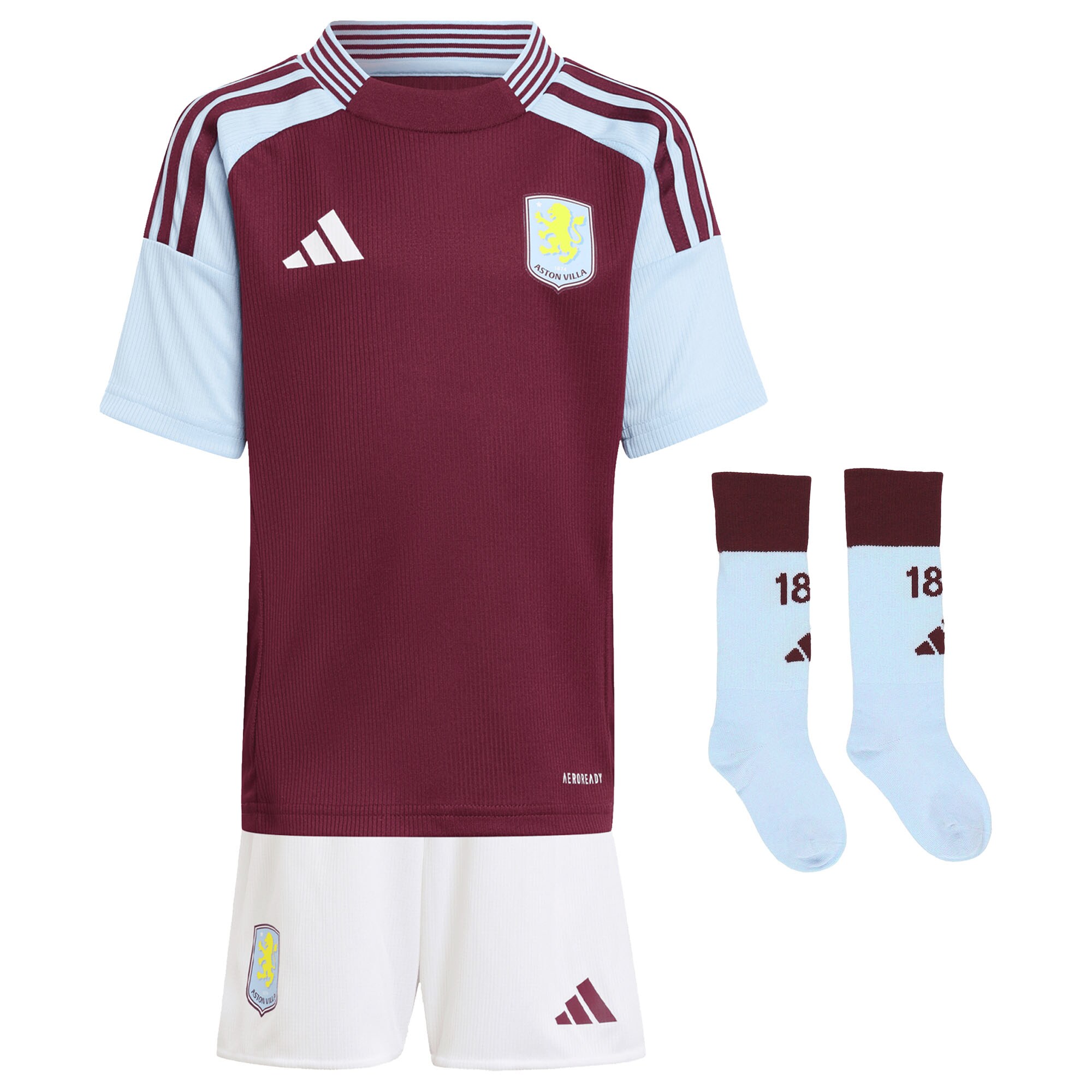 aston villa adidas home mini kit 2024-25 with bogarde 26 printing Collection | Official Aston Villa Jerseys for Fans