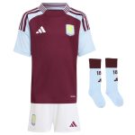 aston villa adidas home mini kit 2024-25 with custom printing Collection | Official Aston Villa Jerseys for Fans