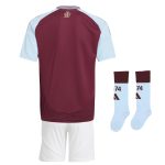aston villa adidas home mini kit 2024-25 with custom printing Collection | Official Aston Villa Jerseys for Fans
