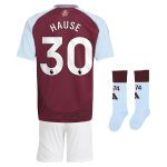 aston villa adidas home mini kit 2024-25 with hause 30 printing Collection | Official Aston Villa Jerseys for Fans