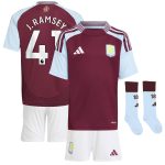 aston villa adidas home mini kit 2024-25 with j. ramsey 41 printing Collection | Official Aston Villa Jerseys for Fans