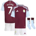 aston villa adidas home mini kit 2024-25 with mcginn 7 printing Collection | Official Aston Villa Jerseys for Fans