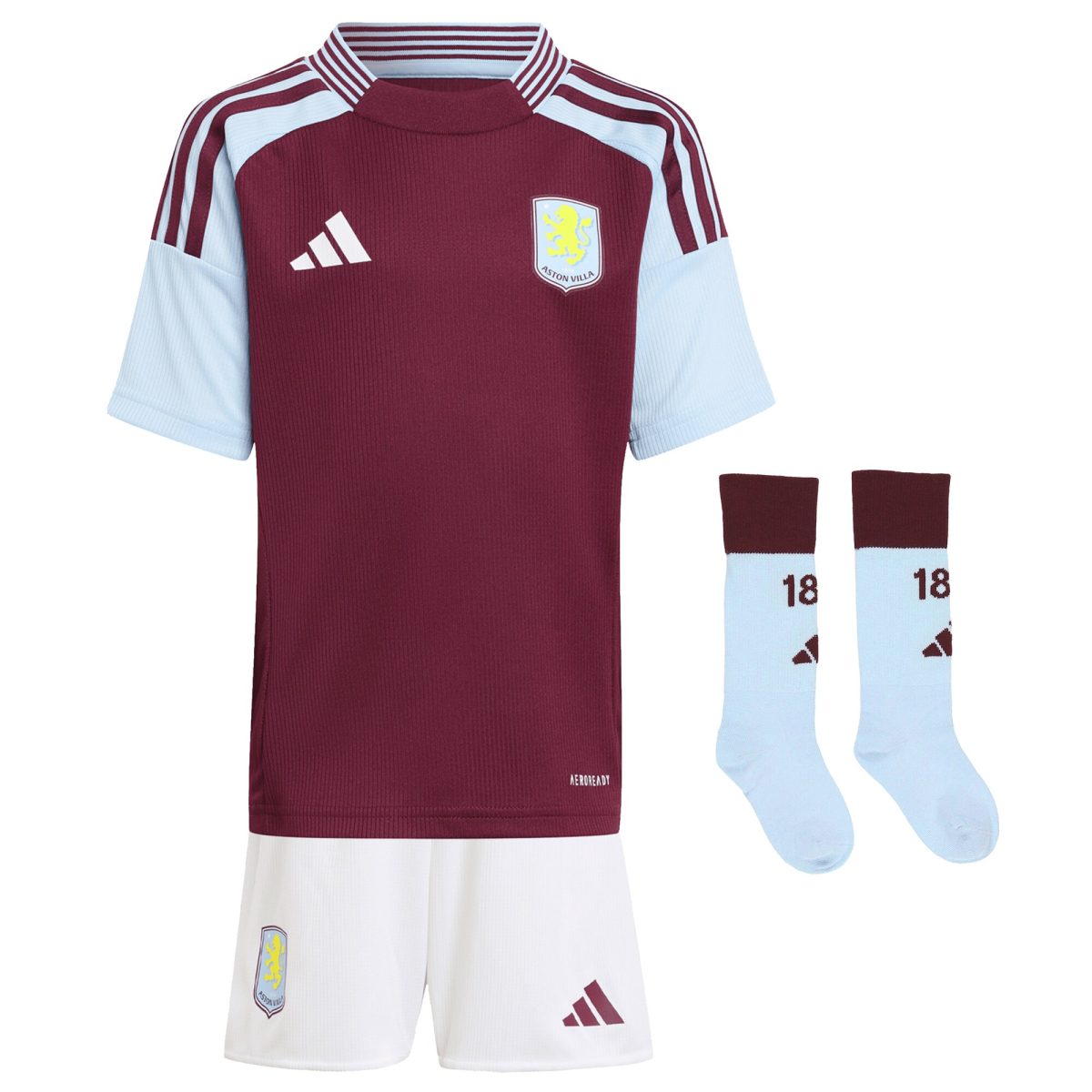 aston villa adidas home mini kit 2024-25 with mcginn 7 printing Collection | Official Aston Villa Jerseys for Fans