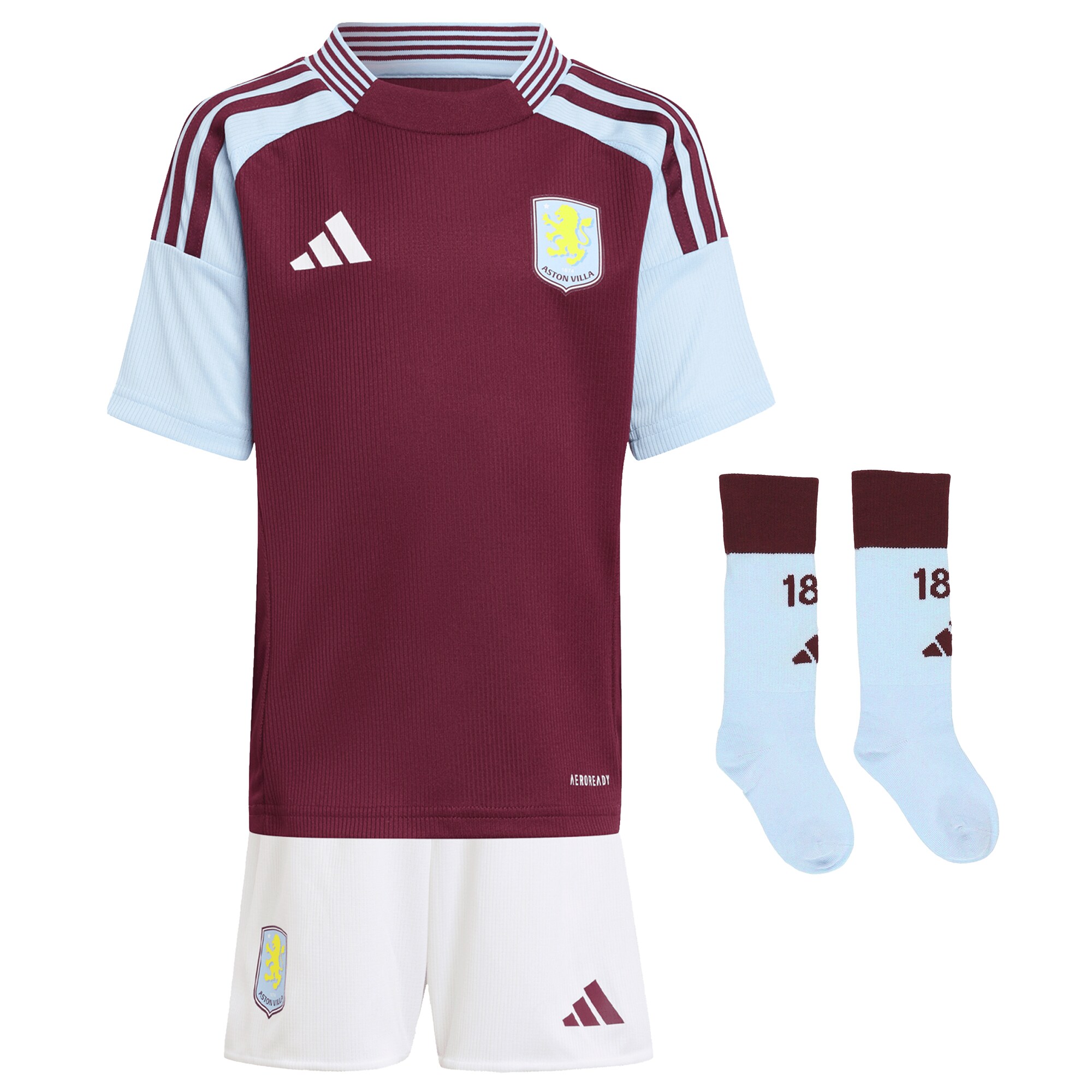 aston villa adidas home mini kit 2024-25 with mcginn 7 printing Collection | Official Aston Villa Jerseys for Fans
