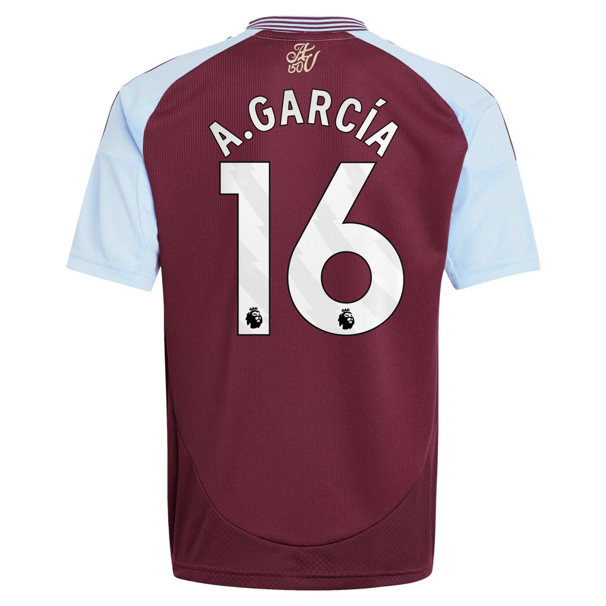 aston villa adidas home shirt 2024-25 – kids with a.garcía 16 printing Collection | Official Aston Villa Jerseys for Fans