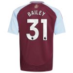 aston villa adidas home shirt 2024-25 – kids with bailey 31 printing Collection | Official Aston Villa Jerseys for Fans