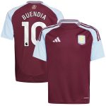 aston villa adidas home shirt 2024-25 – kids with buendia 10 printing Collection | Official Aston Villa Jerseys for Fans