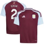 aston villa adidas home shirt 2024-25 – kids with cash 2 printing Collection | Official Aston Villa Jerseys for Fans