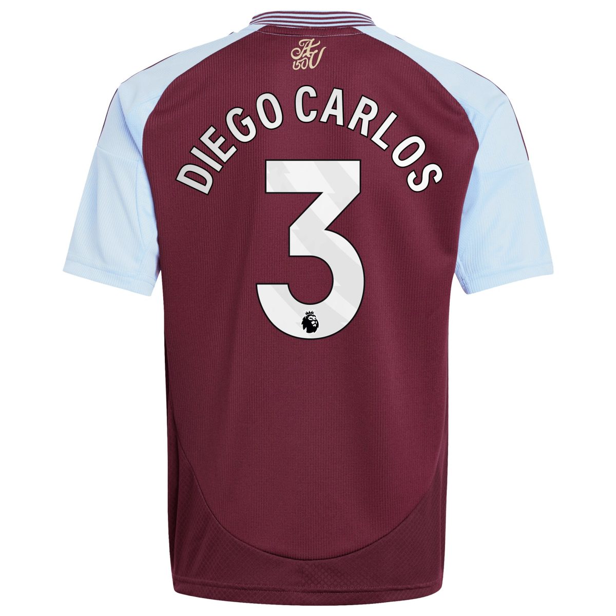 aston villa adidas home shirt 2024-25 – kids with diego carlos 3 printing Collection | Official Aston Villa Jerseys for Fans