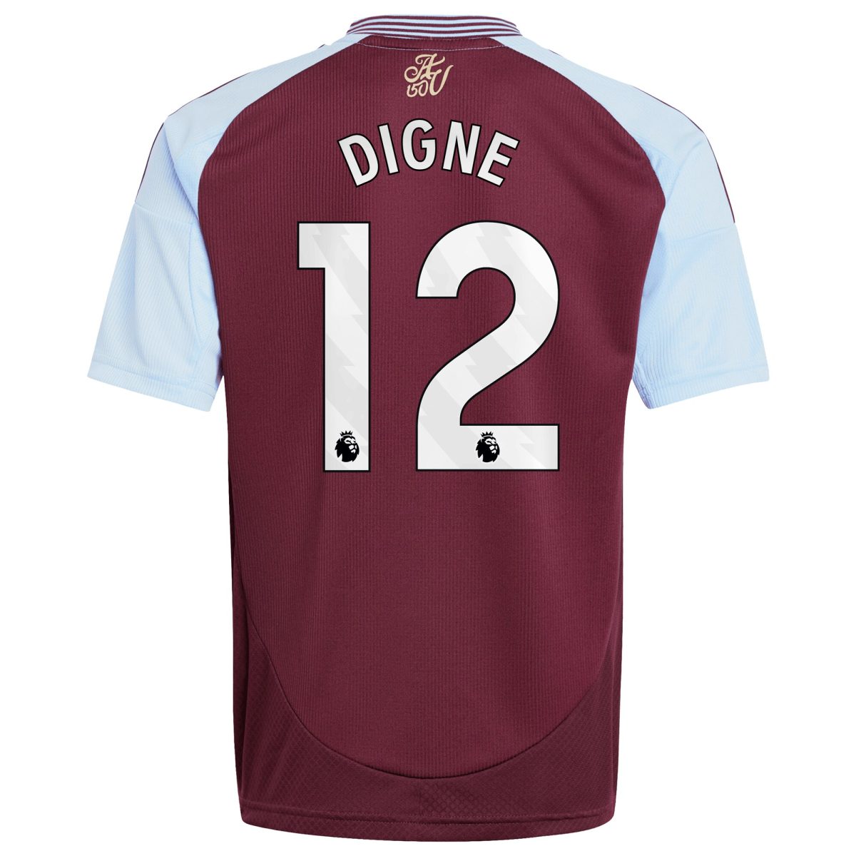 aston villa adidas home shirt 2024-25 – kids with digne 12 printing Collection | Official Aston Villa Jerseys for Fans