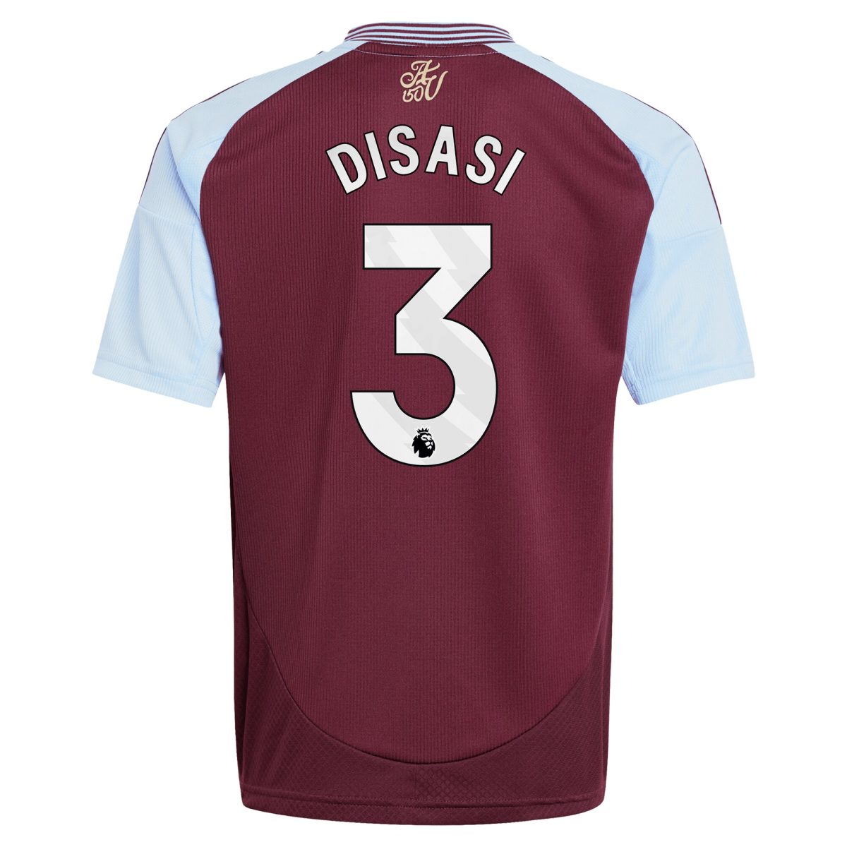 aston villa adidas home shirt 2024-25 – kids with disasi 3 printing Collection | Official Aston Villa Jerseys for Fans
