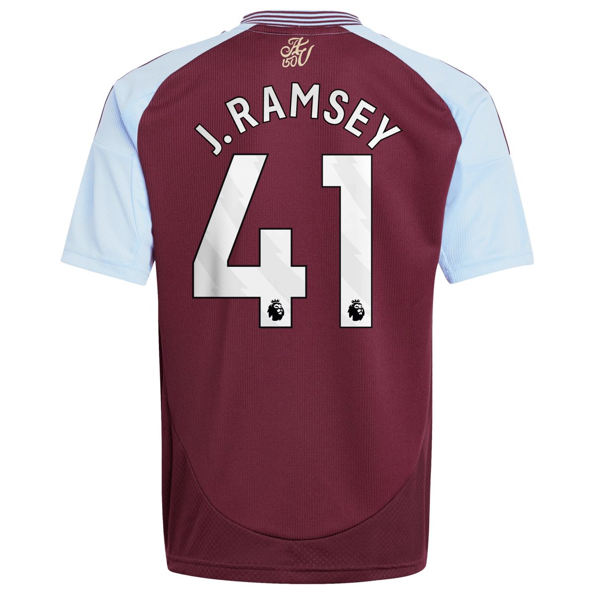 aston villa adidas home shirt 2024-25 – kids with j. ramsey 41 printing Collection | Official Aston Villa Jerseys for Fans