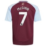 aston villa adidas home shirt 2024-25 – kids with john mcginn 7 printing Collection | Official Aston Villa Jerseys for Fans