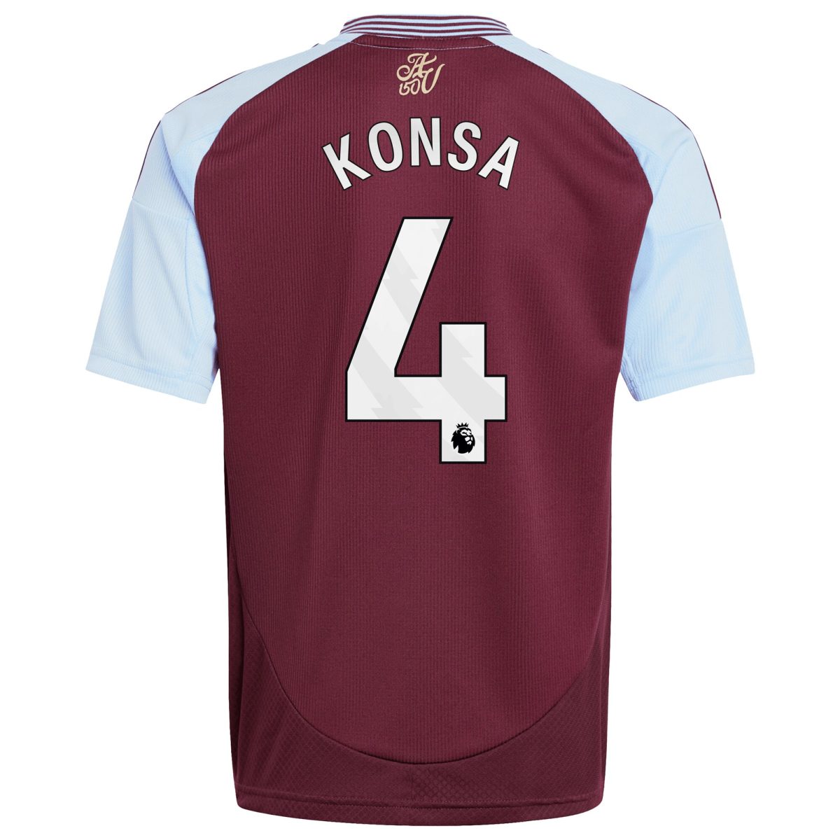 aston villa adidas home shirt 2024-25 – kids with konsa 4 printing Collection | Official Aston Villa Jerseys for Fans