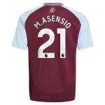 aston villa adidas home shirt 2024-25 – kids with m.asensio 21 printing Collection | Official Aston Villa Jerseys for Fans