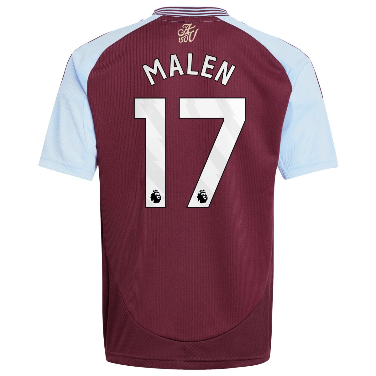 aston villa adidas home shirt 2024-25 – kids with malen 17 printing Collection | Official Aston Villa Jerseys for Fans