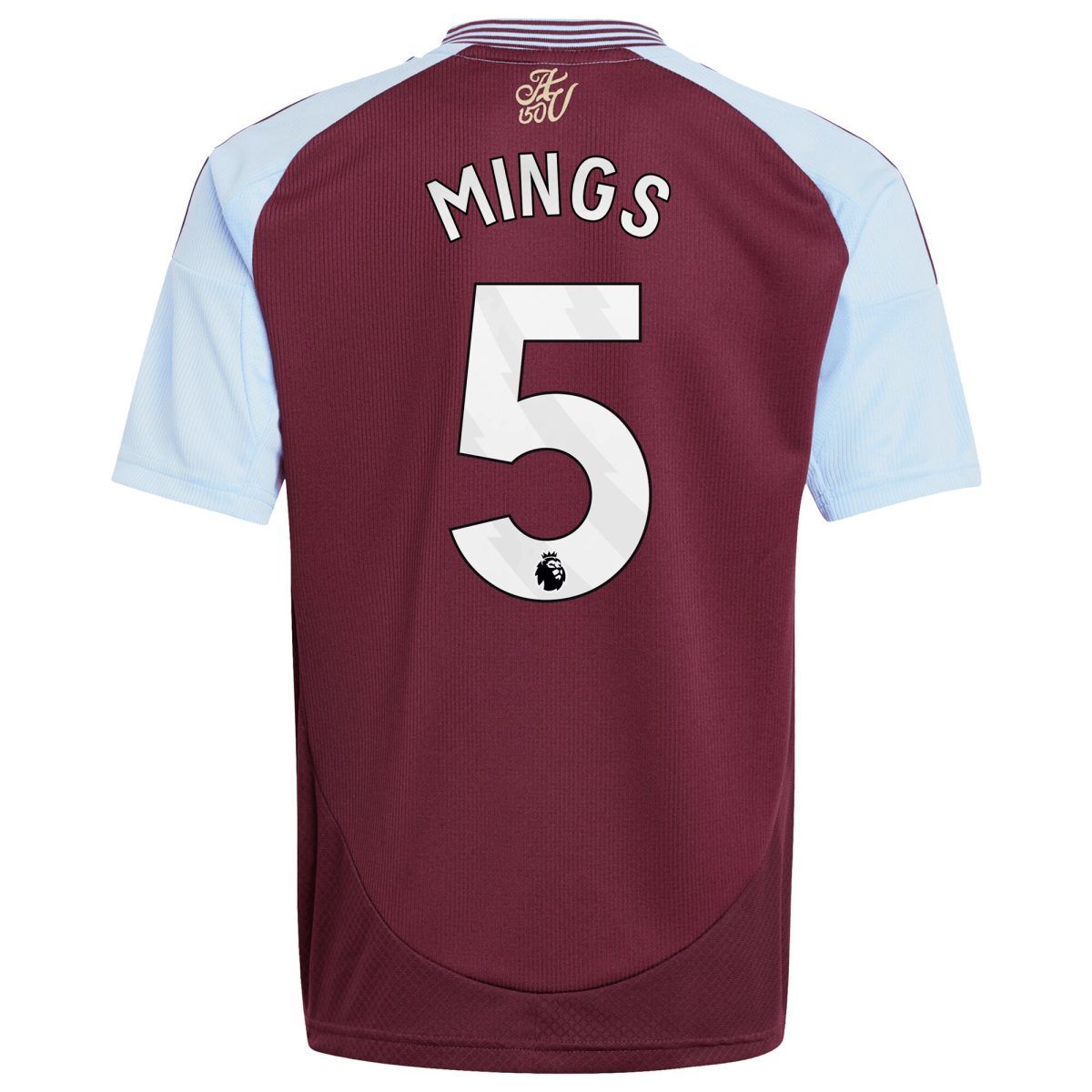 aston villa adidas home shirt 2024-25 – kids with mings 5 printing Collection | Official Aston Villa Jerseys for Fans