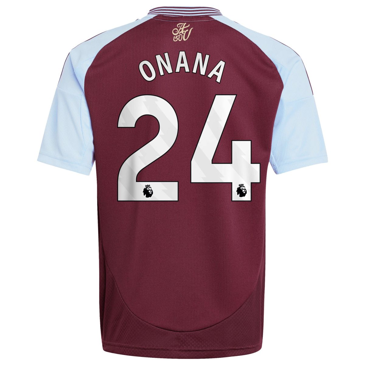 aston villa adidas home shirt 2024-25 – kids with onana 24 printing Collection | Official Aston Villa Jerseys for Fans