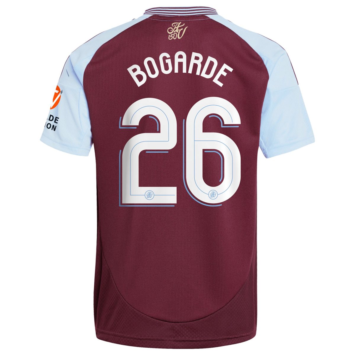 aston villa adidas home shirt 2024-25 with bogarde 26 cup printing Collection | Official Aston Villa Jerseys for Fans