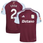 aston villa adidas home shirt 2024-25 with cash 2 printing Collection | Official Aston Villa Jerseys for Fans