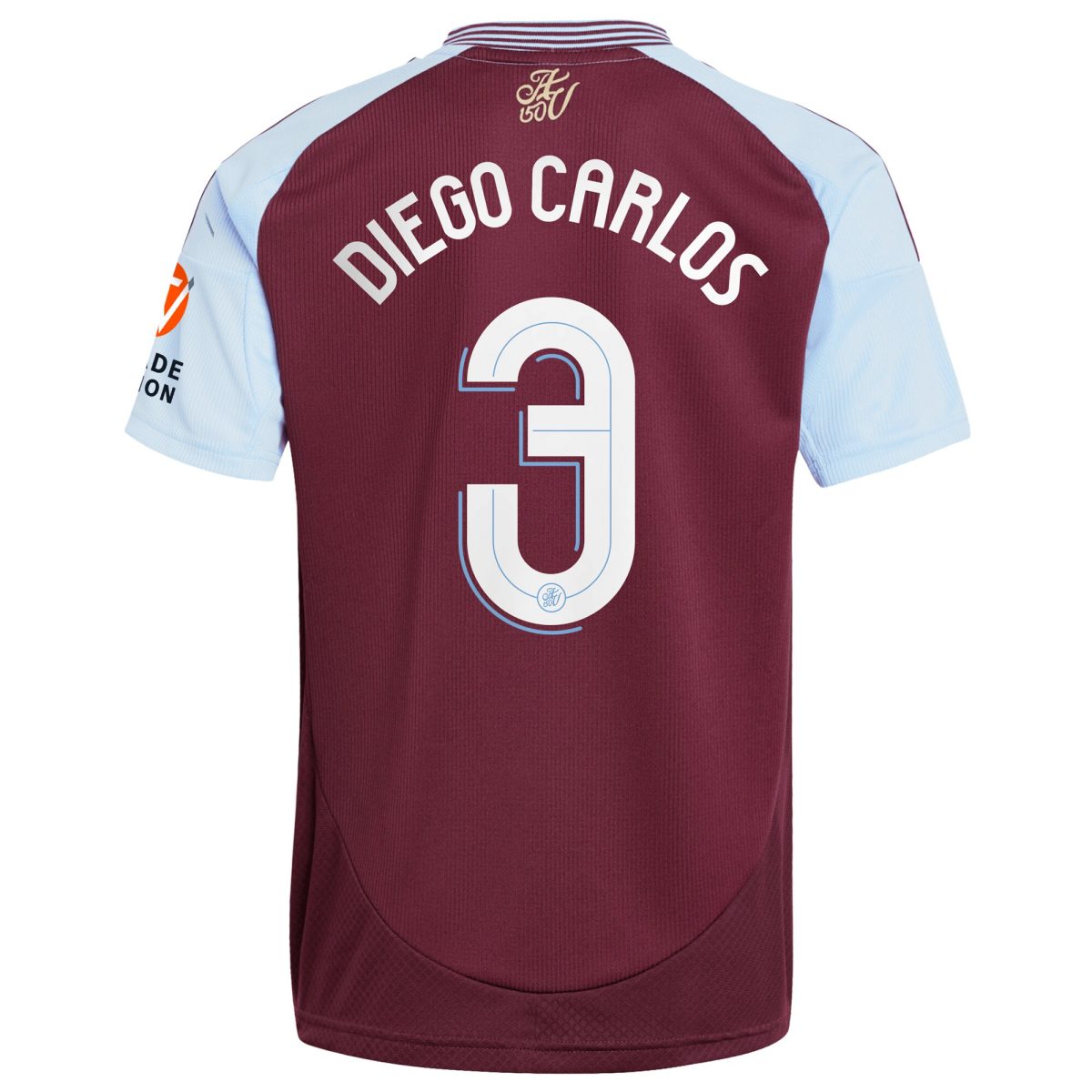 aston villa adidas home shirt 2024-25 with diego carlos 3 cup printing Collection | Official Aston Villa Jerseys for Fans