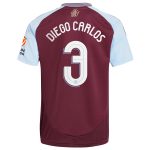 aston villa adidas home shirt 2024-25 with diego carlos 3 cup printing Collection | Official Aston Villa Jerseys for Fans