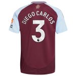 aston villa adidas home shirt 2024-25 with diego carlos 3 printing Collection | Official Aston Villa Jerseys for Fans