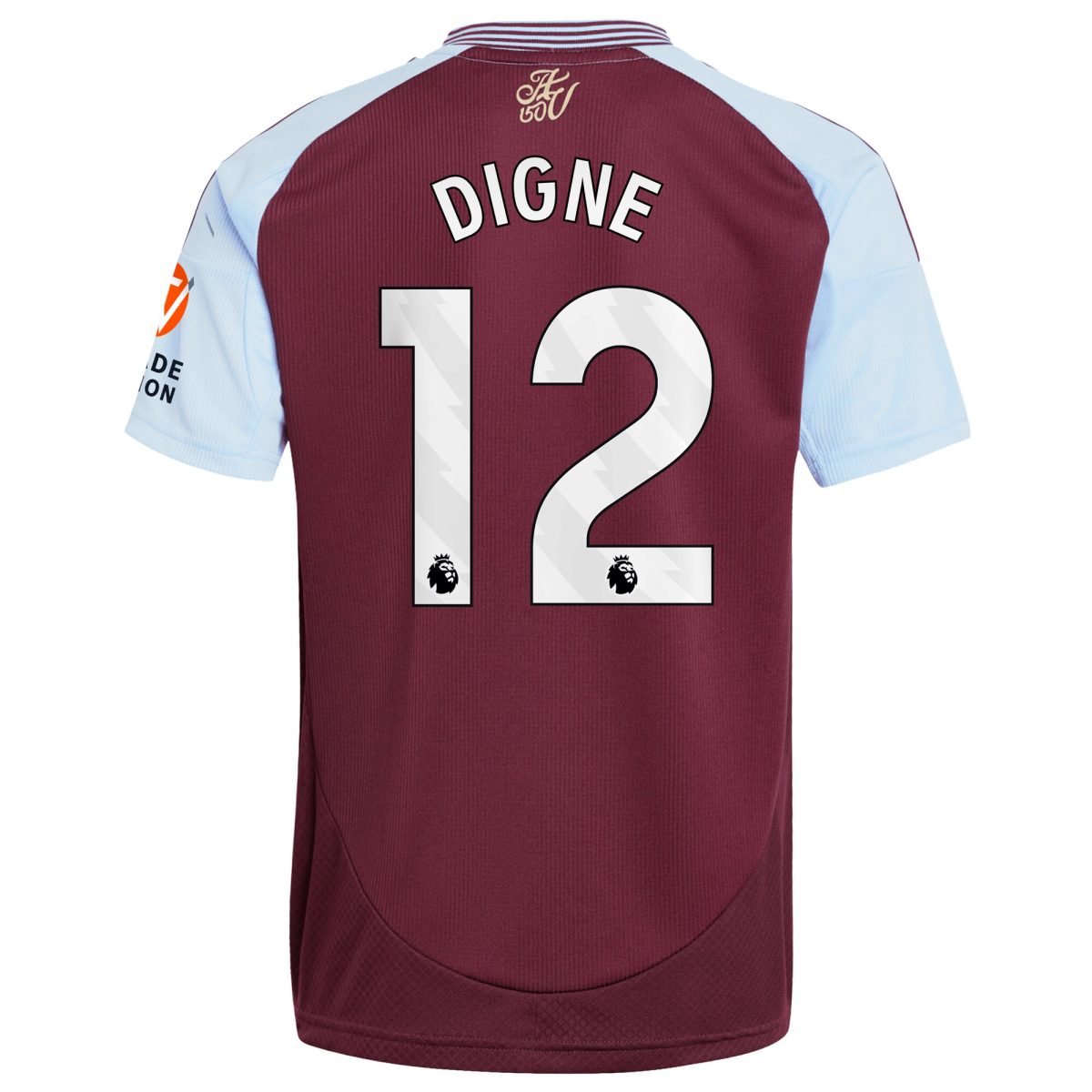 aston villa adidas home shirt 2024-25 with digne 12 printing Collection | Official Aston Villa Jerseys for Fans