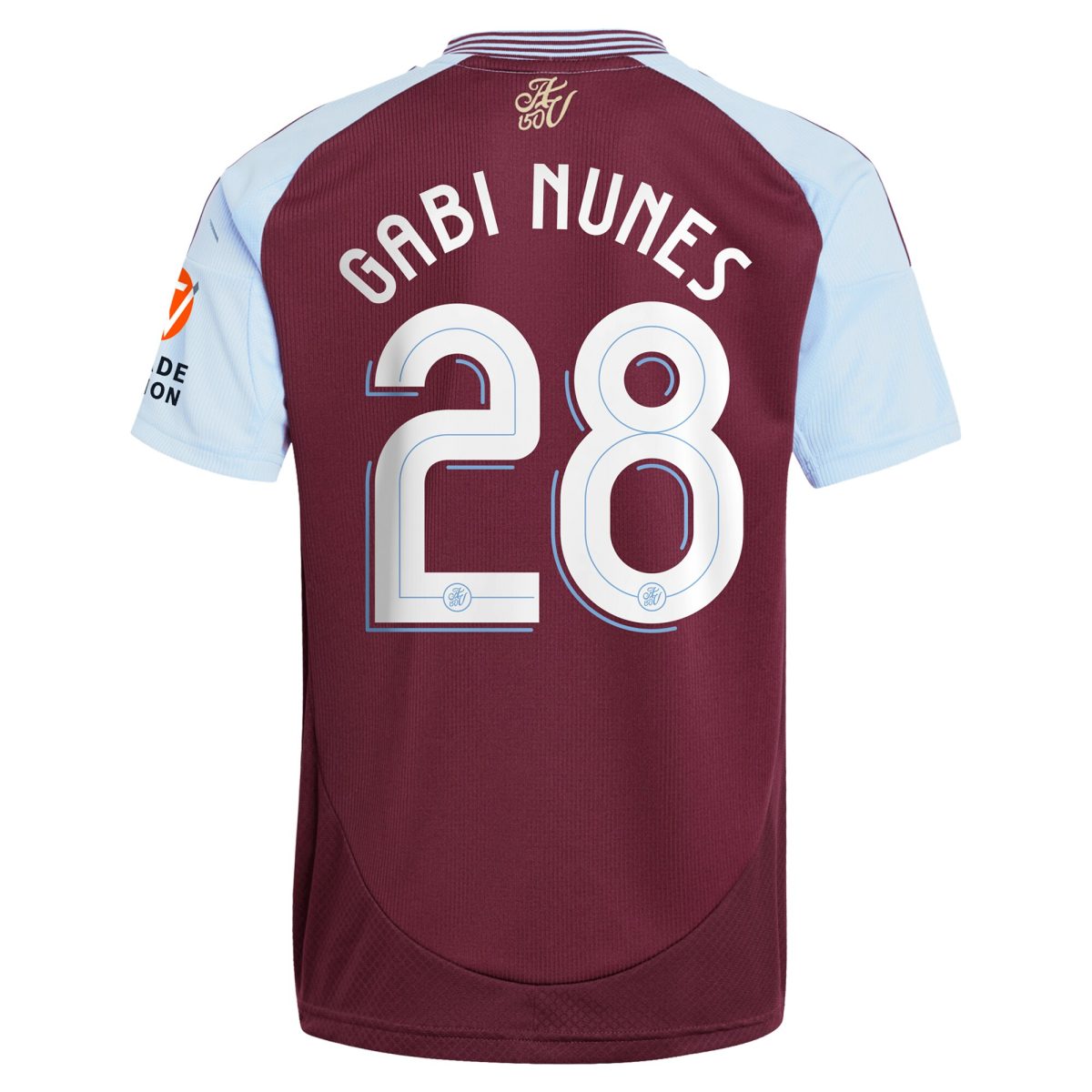 aston villa adidas home shirt 2024-25 with gabi nunes 28 cup printing Collection | Official Aston Villa Jerseys for Fans