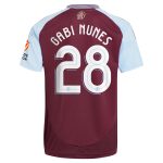 aston villa adidas home shirt 2024-25 with gabi nunes 28 cup printing Collection | Official Aston Villa Jerseys for Fans
