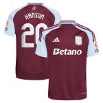 aston villa adidas home shirt 2024-25 with hanson 20 cup printing Collection | Official Aston Villa Jerseys for Fans
