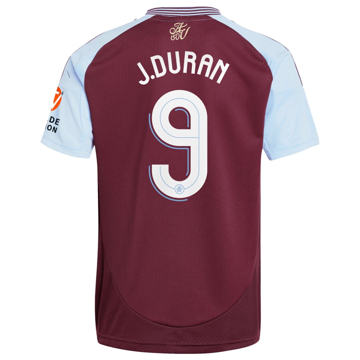 aston villa adidas home shirt 2024-25 with j.duran 9 cup printing Collection | Official Aston Villa Jerseys for Fans