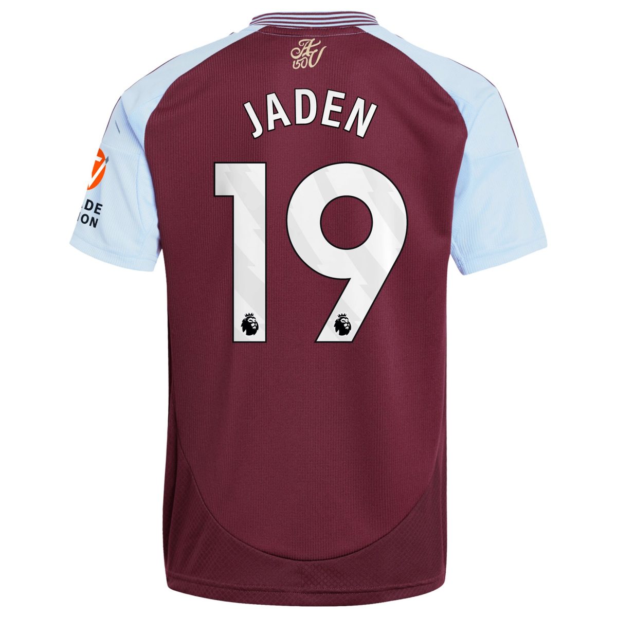 aston villa adidas home shirt 2024-25 with jaden 19 printing Collection | Official Aston Villa Jerseys for Fans