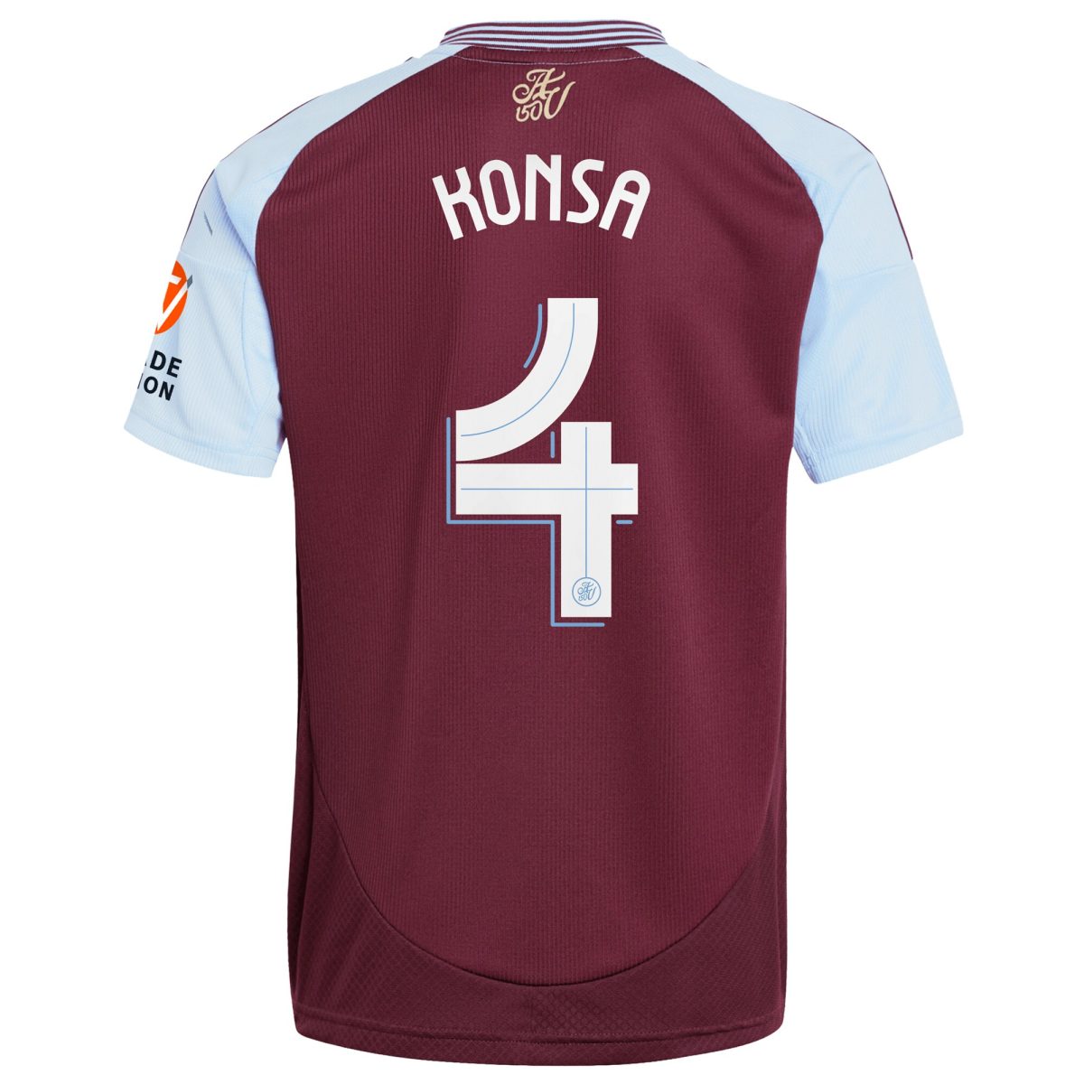 aston villa adidas home shirt 2024-25 with konsa 4 cup printing Collection | Official Aston Villa Jerseys for Fans
