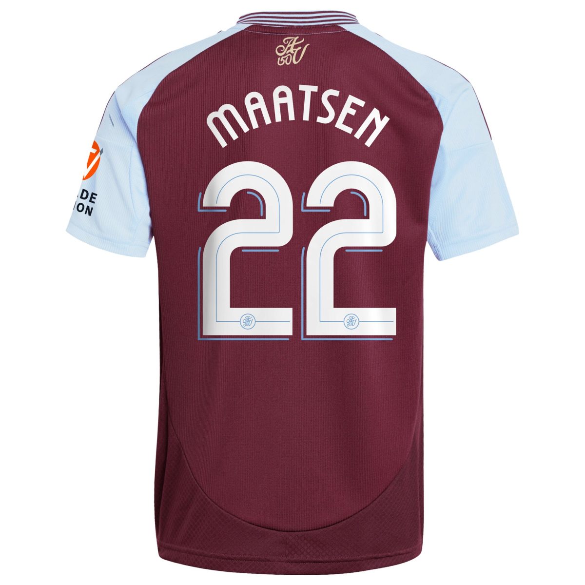 aston villa adidas home shirt 2024-25 with maatsen 22 cup printing Collection | Official Aston Villa Jerseys for Fans