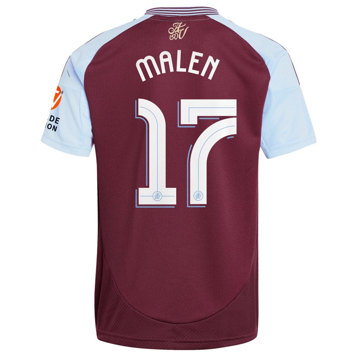 aston villa adidas home shirt 2024-25 with malen 17 cup printing Collection | Official Aston Villa Jerseys for Fans