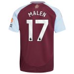 aston villa adidas home shirt 2024-25 with malen 17 printing Collection | Official Aston Villa Jerseys for Fans