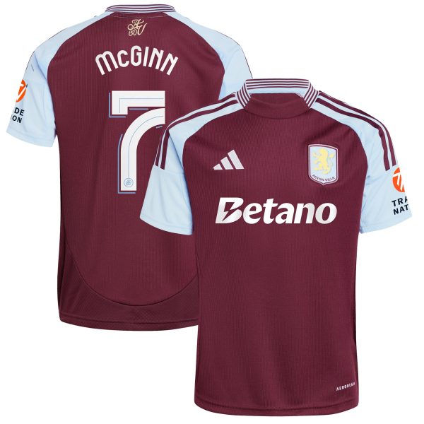 aston villa adidas home shirt 2024-25 with mcginn 7 cup printing Collection | Official Aston Villa Jerseys for Fans
