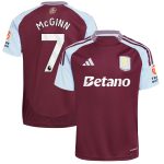 aston villa adidas home shirt 2024-25 with mcginn 7 printing Collection | Official Aston Villa Jerseys for Fans