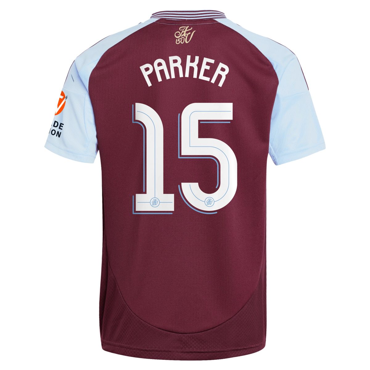 aston villa adidas home shirt 2024-25 with parker 15 cup printing Collection | Official Aston Villa Jerseys for Fans