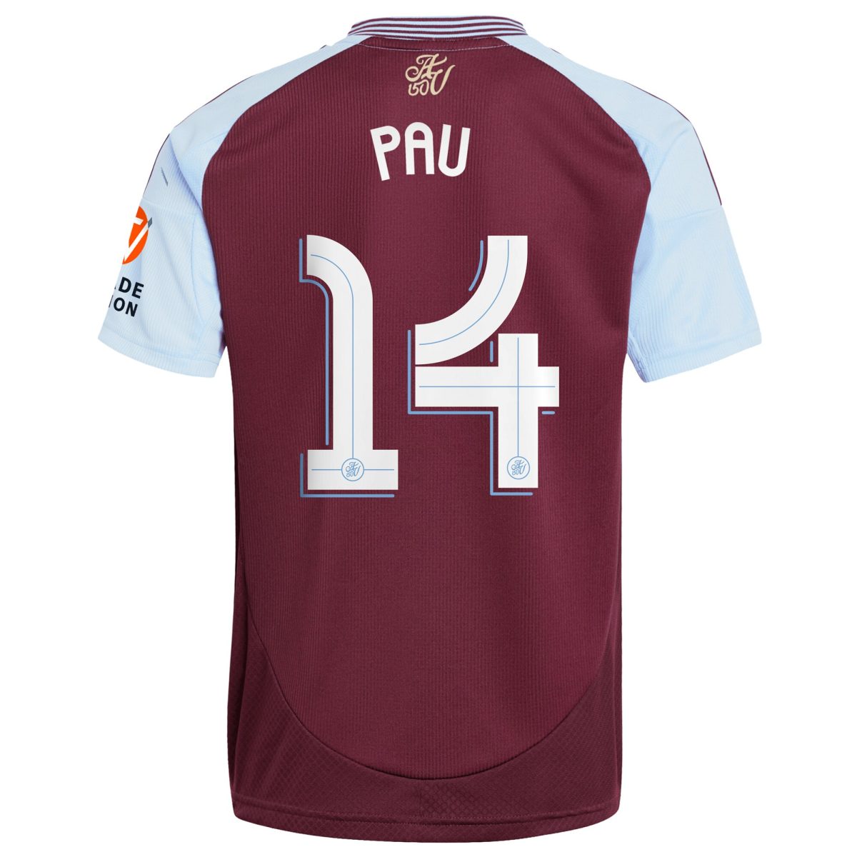 aston villa adidas home shirt 2024-25 with pau 14 cup printing Collection | Official Aston Villa Jerseys for Fans