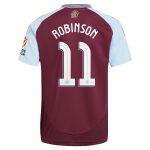 aston villa adidas home shirt 2024-25 with robinson 11 cup printing Collection | Official Aston Villa Jerseys for Fans