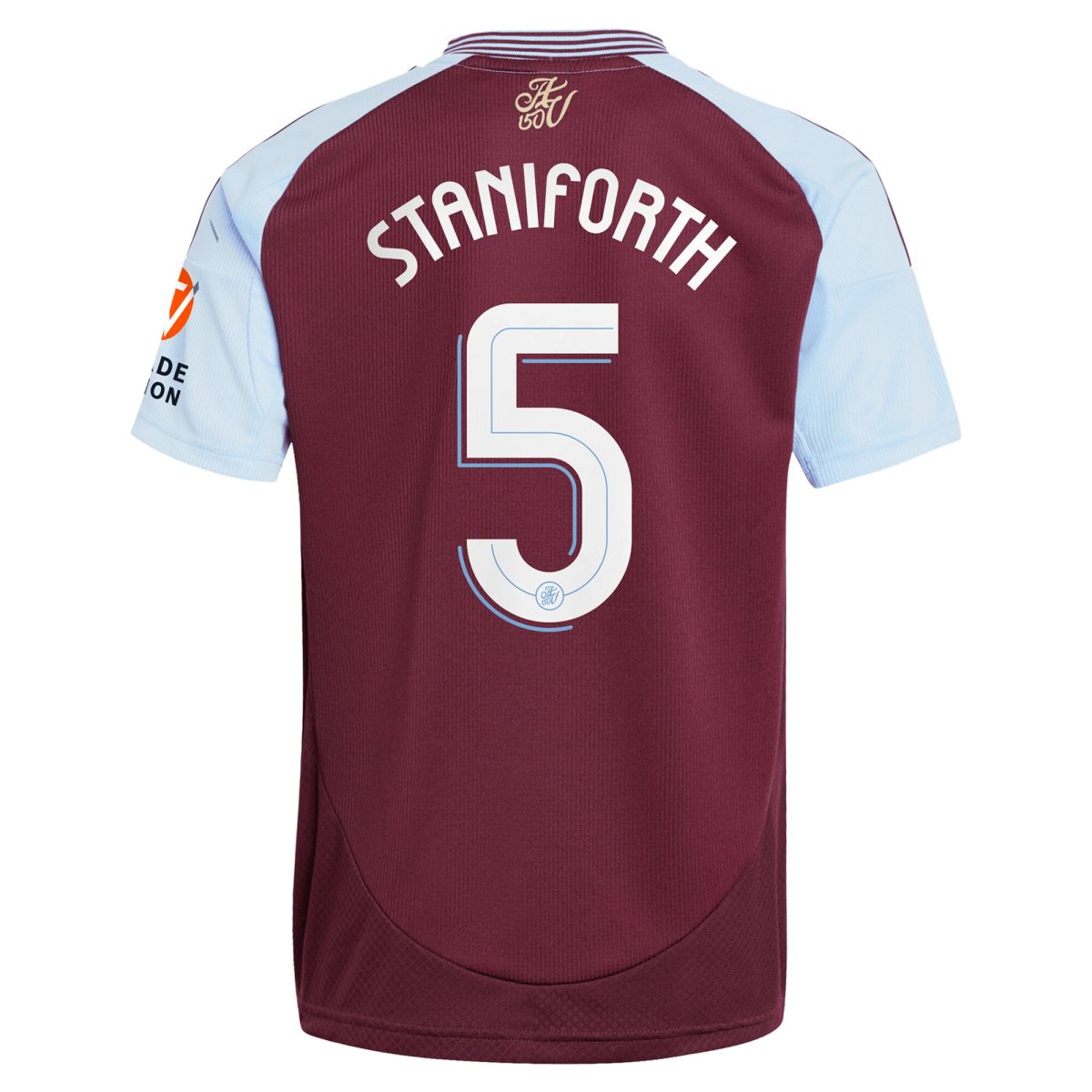 aston villa adidas home shirt 2024-25 with staniforth 5 cup printing Collection | Official Aston Villa Jerseys for Fans