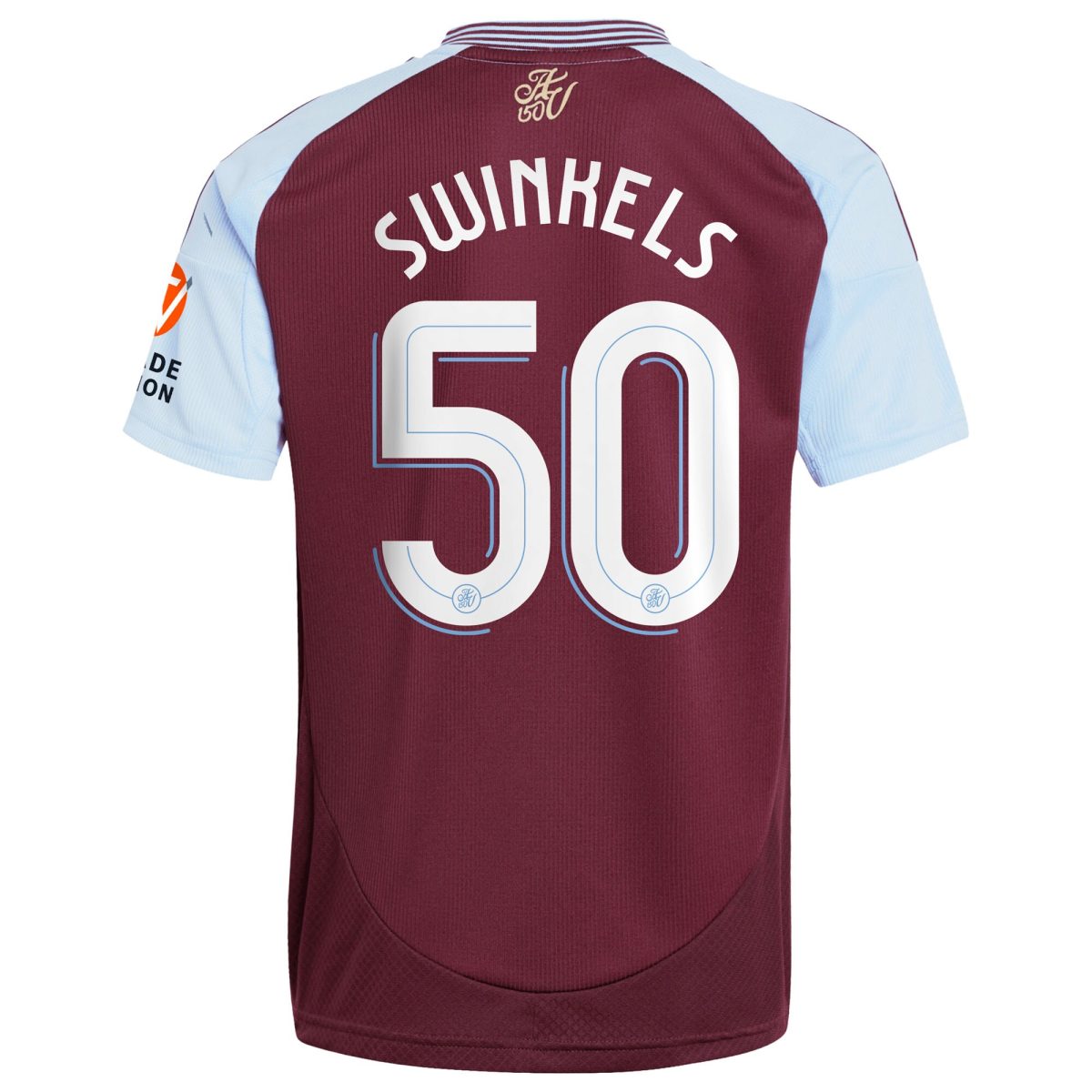 aston villa adidas home shirt 2024-25 with swinkels 50 cup printing Collection | Official Aston Villa Jerseys for Fans