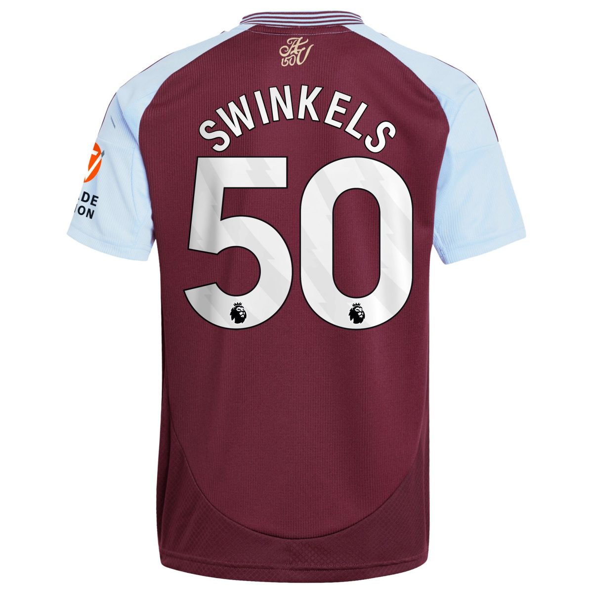 aston villa adidas home shirt 2024-25 with swinkels 50 printing Collection | Official Aston Villa Jerseys for Fans