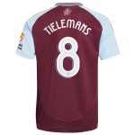 aston villa adidas home shirt 2024-25 with tielemans 8 cup printing Collection | Official Aston Villa Jerseys for Fans