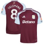 aston villa adidas home shirt 2024-25 with tielemans 8 printing Collection | Official Aston Villa Jerseys for Fans