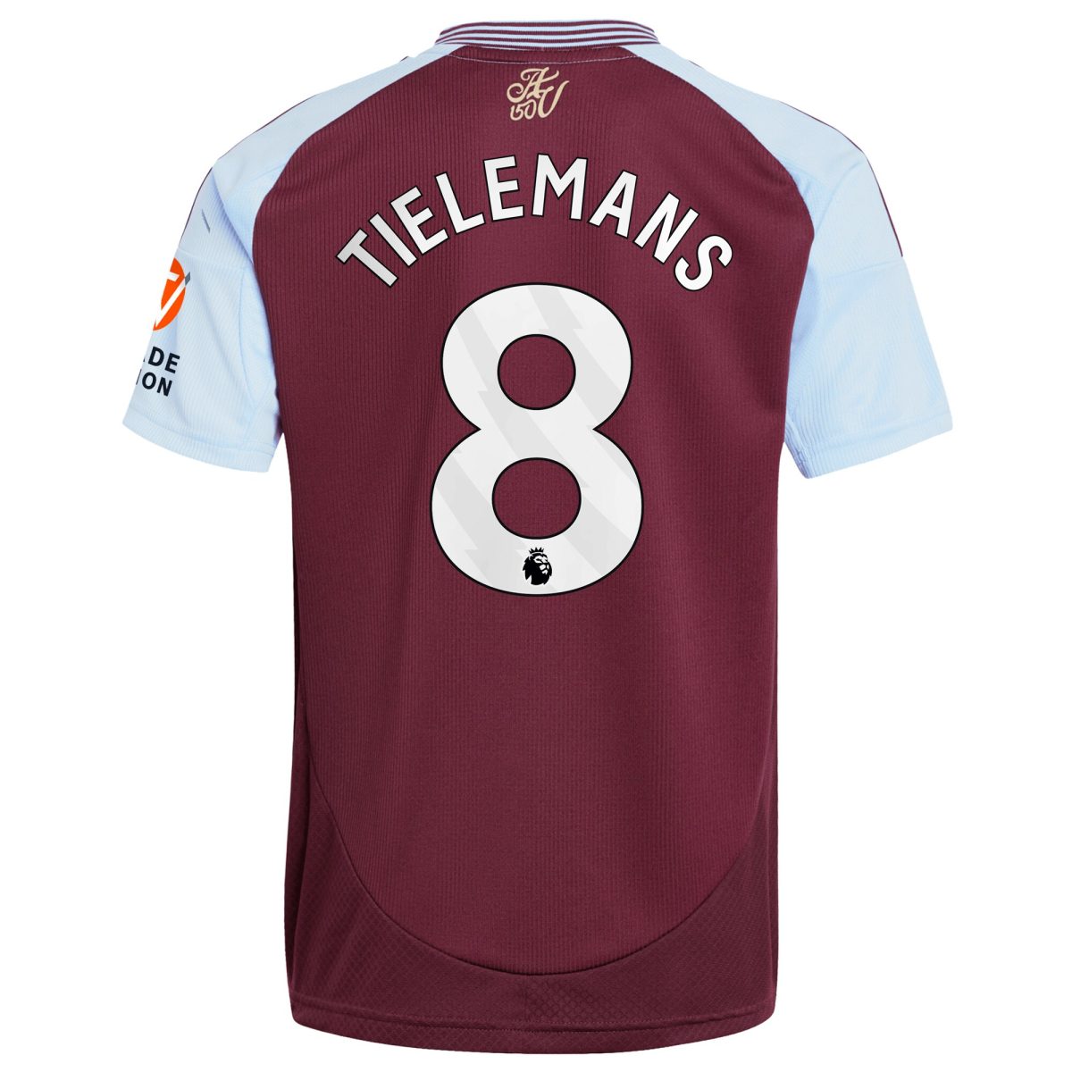 aston villa adidas home shirt 2024-25 with tielemans 8 printing Collection | Official Aston Villa Jerseys for Fans