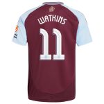 aston villa adidas home shirt 2024-25 with watkins 11 cup printing Collection | Official Aston Villa Jerseys for Fans